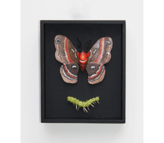 "Crecopia with Caterpillar" - Loralin Toney